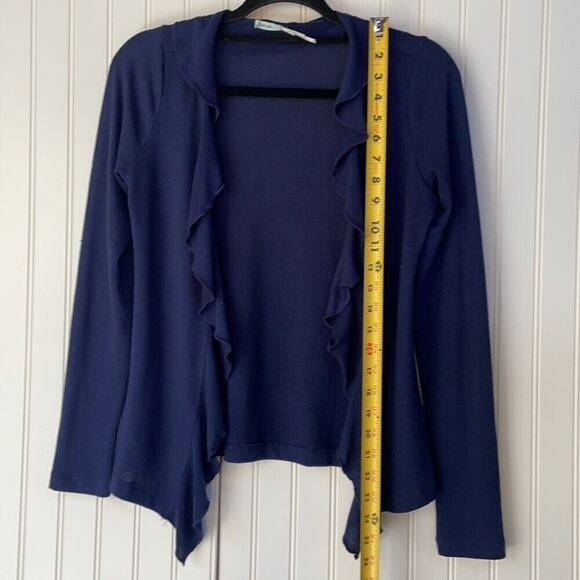 Urban Outfitters Kimchi Blue Women’s Ruffles Cardigan Sweater Size Small - Picture 8 of 9